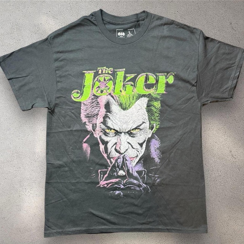 CVLA x Batman Joker T Shirt Mens Large‎ Unisex Graphic Tee